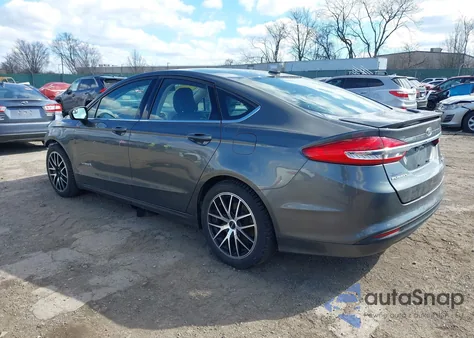 2017 Ford Fusion Hybrid Se from USA, damaged, VIN 3FA6P0LU2HR314450